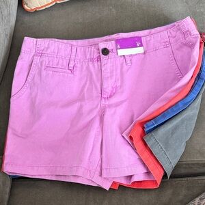 NWT shorts bundle of 4 —-size 8